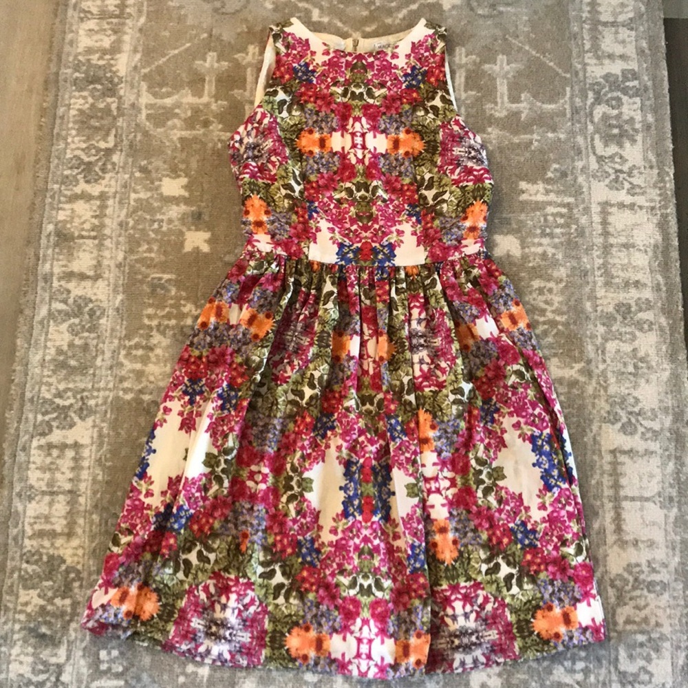 Maggy London Garden Floral Dress